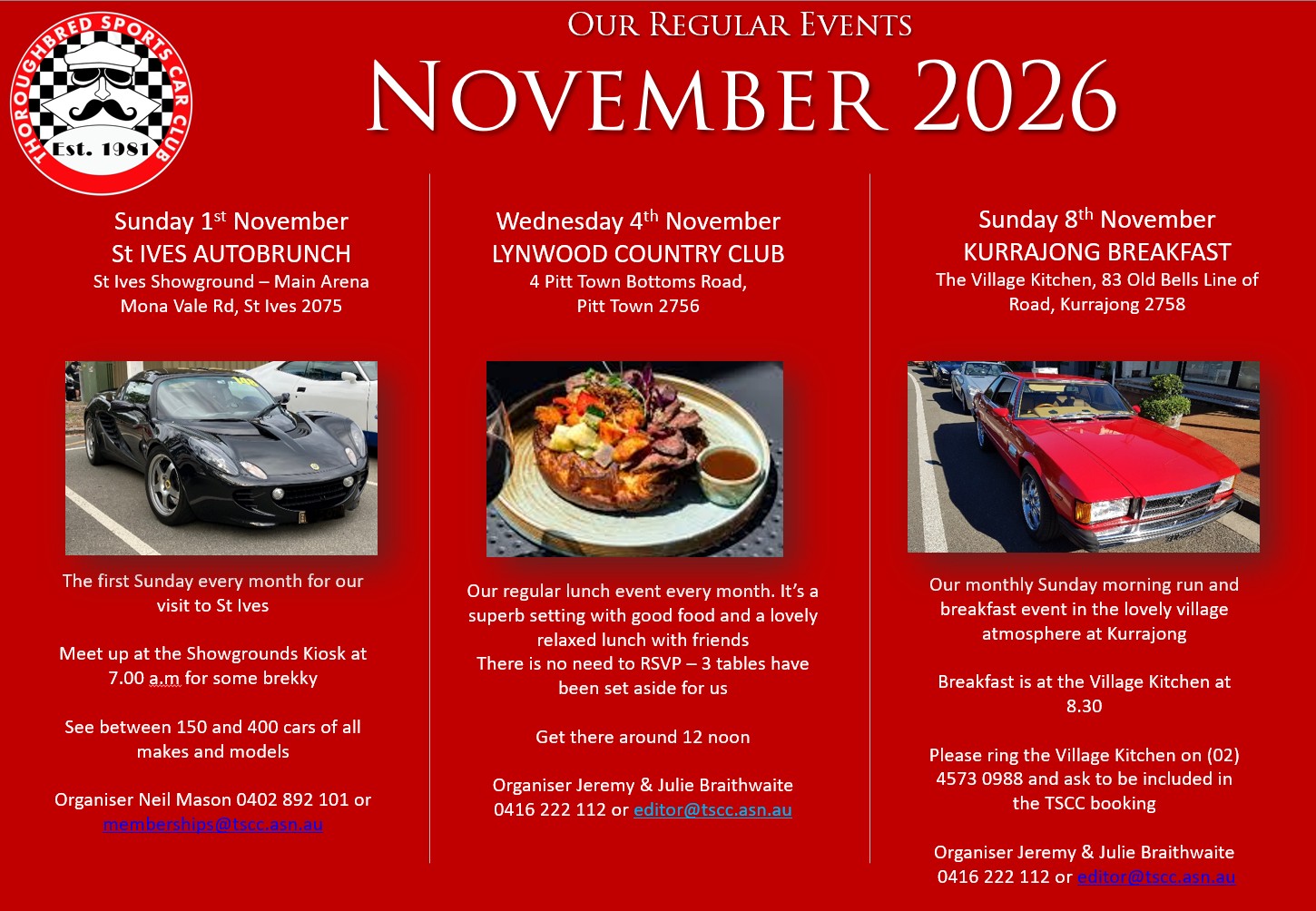 Regular Events Nov 2026 jpeg